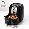 Morphy Richards 480003 Health - Air Fryer, Plastic, 1400 W, 3 Liters, Black