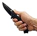 QSP Fast Opening Folding Pocket Knife Ball Bearing System, 440C Blade G10 Handle, 5.2'' Closed, Man's Gift, (Black Titanium Coated Stone Wash Blade,Black G10 Handle)