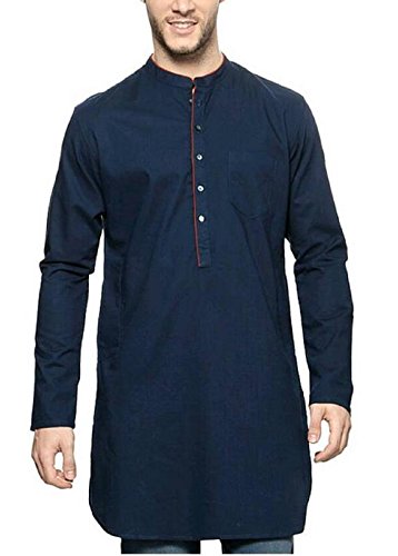 singaar men's blue kurta - all sizes