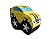 Yellow Muscle Car Pinata