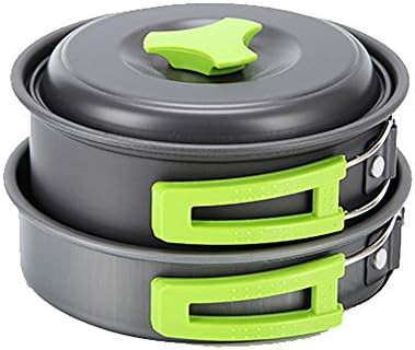 1-2 People Outdoor Camping Sets of Pot / Portable Combination Tableware