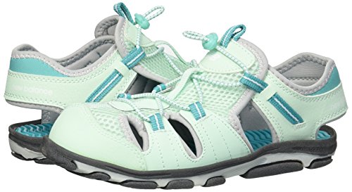 New Balance Unisex Kid's Adirondack Sandal Sport, Grey/Mint, P1 M US Little