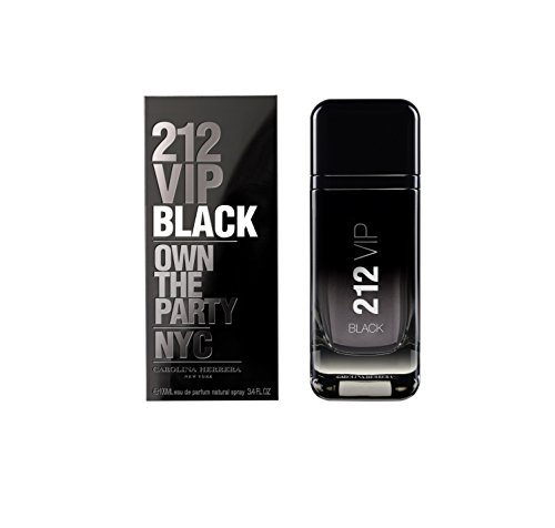 Carolina Herrera 212 VIP Black Men Eau de Parfum 3.4oz / 100ml - Launched in 2017