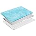Mosiso Plastic Pattern Hard Case with Keyboard Cover with Screen Protector for MacBook Air 13 Inch, Light Blue Crack