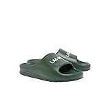 Lacoste Men's Serve Slide 2.0, Dark Green, 11