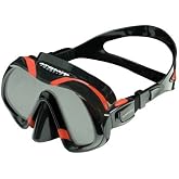 Atomic Aquatics Venom Mask, Black/Red
