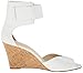 Nine West Women's Crudenza Leather Wedge Sandal