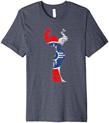 Men's Wichita Flag T-Shirt XL Heather Blue