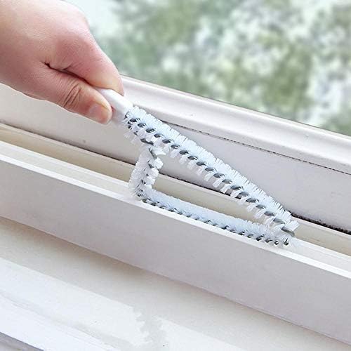 Brushes - 1Pcs Windows Cleaning brush Multi - Purpose Slot Gadgets Kitchen and Toilet Gas Stove Wash Tank Groove Decontamination Brush (As Picture)