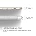 iPhone 6S Plus Case, elago [Leather Hole Flip] - [Card Slot][Screen Protection][Premium Hybrid Construction] - for iPhone 6/6S Plus (White)