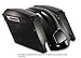 Bagger Brothers BB-HD1584-051 Vivid Black ABS Plastic Fender Overlay for 1996-2013 Harley Touring models
