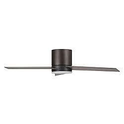 Vaczon 48 Inch Black Low Profile Ceiling Fan with