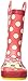 Western Chief baby girls Waterproof Disney Character With Easy on Handles Rain Boot, Minnie Mouse, 8 Toddler US