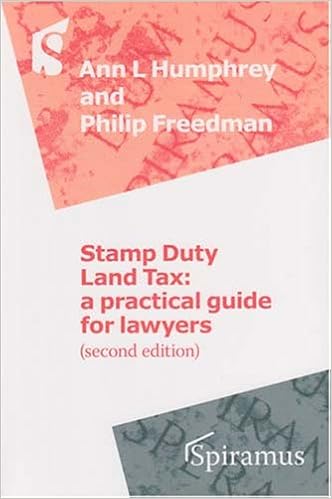 Stamp Duty Land Tax A Practical Guide For Lawyers Second - 