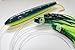 6-Inch MAHI Cedar Plug with Daisy Chain for Tuna, Mahi, and Wahoo