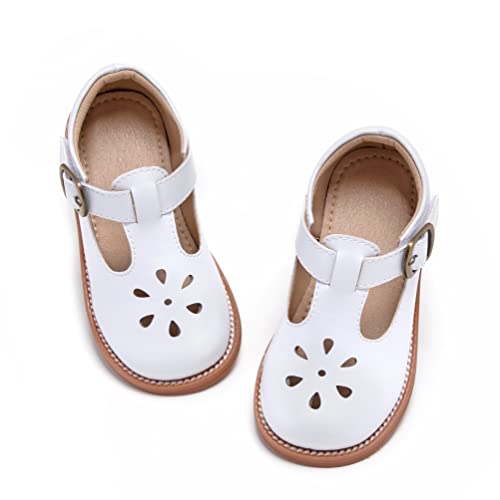 Felix Flora Toddler Little Girl Mary Jane Dress Shoes White Size