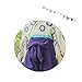 LIVEBOX Infant Baby Girls Infinity Japanese Kimono Cotton Toddler Romper(70: 3~9 months,Purple)