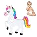 Teething Toys Gifts - HAOBAOBEI Infant Unicorn Teether Toys, Natural Organic Freezer Safe for Infants and Toddlers, Silicone Baby Teethers(1Pack-White)