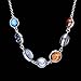Solar System Necklace Moon Necklace Handmade Unique Planet Necklace for women Universe silver necklace