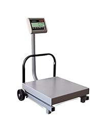 Construcción de Torrey Digital Escala receptor, batería recargable, acero inoxidable, cambia entre kg y libras, Gris, 1