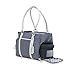 Bananafish Charlotte Electric Breast Pump Tote Bag - Portable Carrying Bag Great for Travel or Storage – Accessory and Cooler Pockets - Fits Most Major Brands Including Medela and Spectra