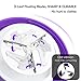 Sweater Fabric Shaver Rechargeable, 2020 New Electric Lint Pilling Remover for Clothes, Sweater Trimmer Defuzzer, Easy Remove Fuzz, Pills, Bobbles-Purple