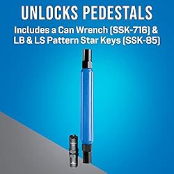 SSK-850 Jonard Tools Star Key Can Wrench Kit for LB