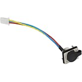 Foruly Winch Socket Connector Assembly with Rubber Cover for Gen2 97495-59 | For Gen2 97495 97412 XRC 9500 12000 Winches. Rubber protective cover. Helps block water and dust. Braided wiring.