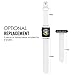 MoKo Apple Watch Band, Soft Silicone Replacement Sport Band for 42mm Apple Watch Models, WHITE (3 Pieces of Bands Included for 2 Lengths, Not Fit 38mm version 2015)