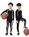 LNJLVI Boys Girls Thermal Underwear Set Long Sleeve Shirt Base Layer Tops and Pant 2 Pcsthumb 3