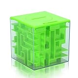 Dragonpad the Maze of Piggy Bank(blue or green random) 7.6*7.6*7.6CM