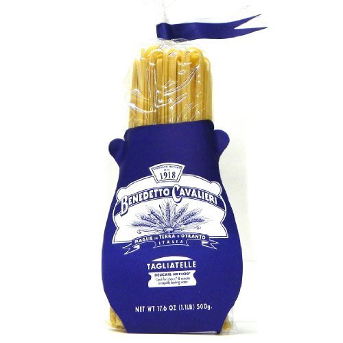 Benedetto Cavalieri Tagliatelle Semolina Pasta - 17.6 oz (Pack of 2)