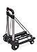 Anleolife Folding Carts with 4 Wheels Grocery Travel Dolly Back Saver Luggage Carts Car Seat Carrier (Heavy Duty 110lb max)