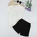 puseky 3Pcs Baby Girl Summer Sunsuit Outfits, Girl T-Shirt Daisy Skirt Headband Clothes Set