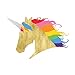 RAINBOW UNICORN set of 25 premium waterproof temporary colorful metallic gold jewelry foil Flash Tattoos – party favors
