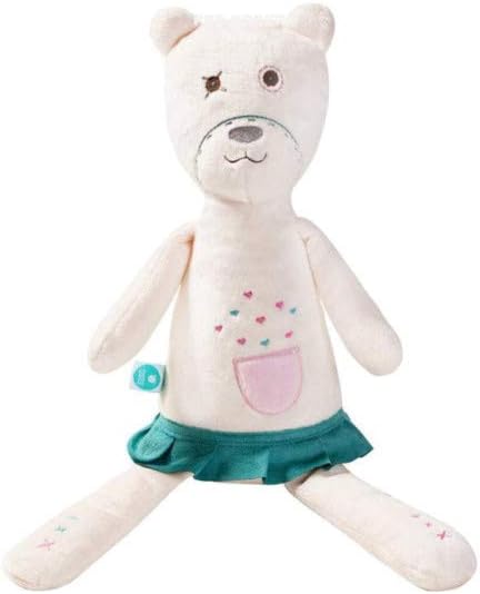myHummy Baby Sleep Soother Teddy Bear (Boy) Plush Sound Machine with 5 White Noise Sound Options - 60 Minute or 12 Hour Continuous Options: Toys & Games