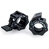 Lock-Jaw 1 Inch Barbell Collar Pair
