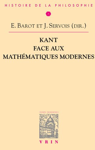 Kant face aux mathématiques modernes