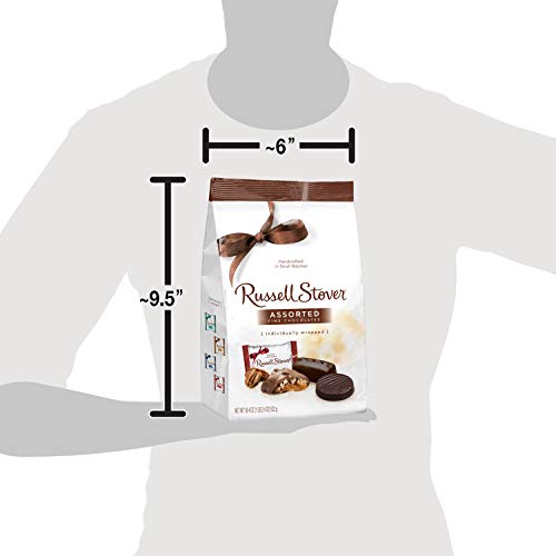 RUSSELL STOVER ASSORTED CHOCOLATES, 18.4 OUNCE BAG