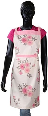 Apron for Women, 100 % Cotton, Machine Washable, Apron With Pocket, Unique Design Romeo &amp; Juliet by Mayfleurs