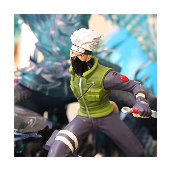 Wjlvn Charakter Animation Modell Naruto Uchiha Susanoh Sasuke Kakashi Leuchtbare Statue Modell Boxed Figur Ca. 32cm-GK… – Bild 3