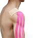 Athletic Tape, Kinesio, Kinesiology tape, 2 Pack J&M Pro Kinesiology Sports Tape for Joints & Muscles, Recover Fast & Prevent Injuries. Breathable, Waterproof, 2-5 days wearable