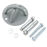 BTSKY Suspension Straps Wall/Ceiling Mount Heavy Duty-Bracket for All Suspension and Resistance Trainers Olympic Rings, Body Weight Strength Training Systems, Aerial Yoga Swings,Battle Rope