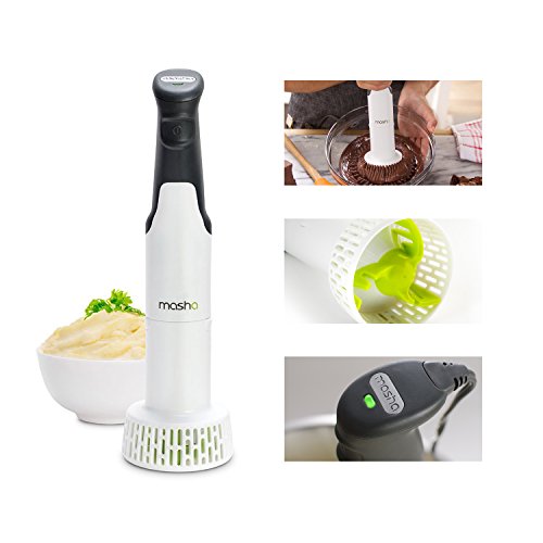 Electric Potato Masher Hand Blender 3in1 Set Multi Tool Blends