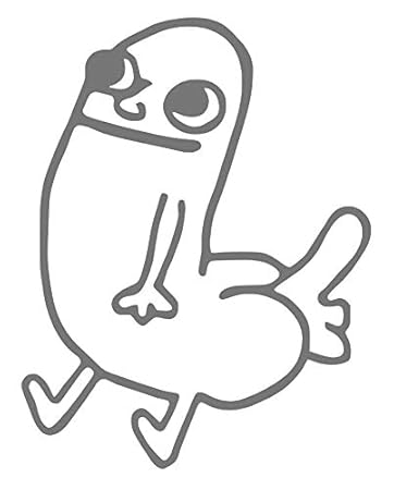 Download Dickbutt Reddit Meme Vinyl Transfer Sticker Decal For Amazon In Electronics