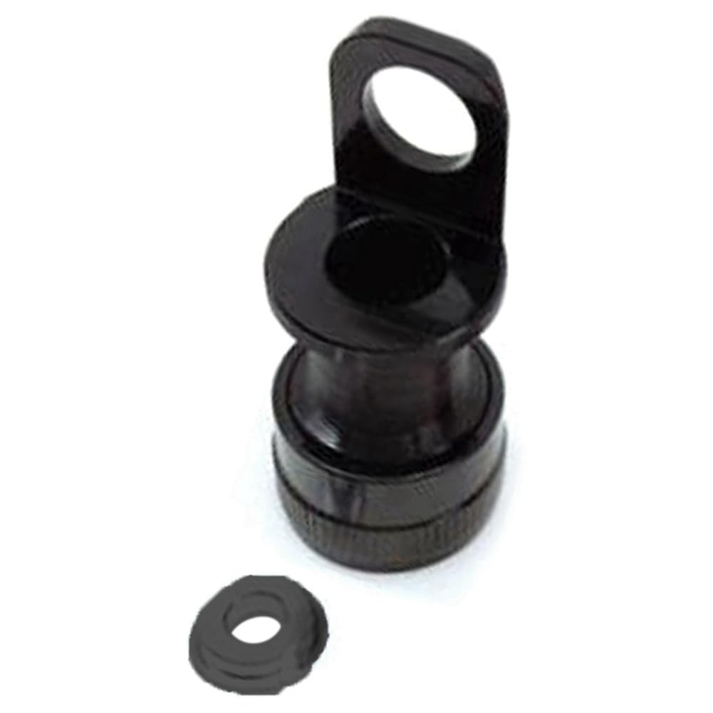 Qndanoan Folding Bike Quick Release Pedal Holder for Buckle Mks Pedal Portable Frame Mounting Fixing Adapter,Black