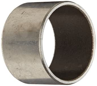 TriStar TriSteel TSI-10PT06 Sleeve Bearing with PTFE Liner, Zinc Plated Steel, Inch, 0.62" Bore, 0.37" Length (Pack of 5)