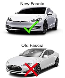 Logo Decal Wrap for Tesla Model S, Facelift, 14-pc