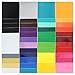 Oracal 631 and 651 Vinyl Sheets with 651 Swatch Guide, 12-Inch-by-12-Inch, 48-Pack, Assorted Colors