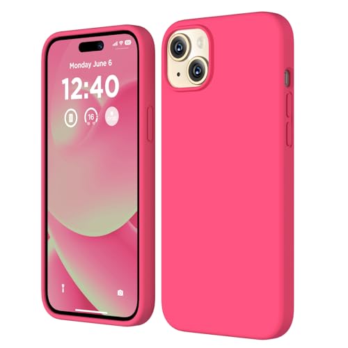 COFFKER Compatible avec iPhone 15, coque en silicone... en promo sur Amazon